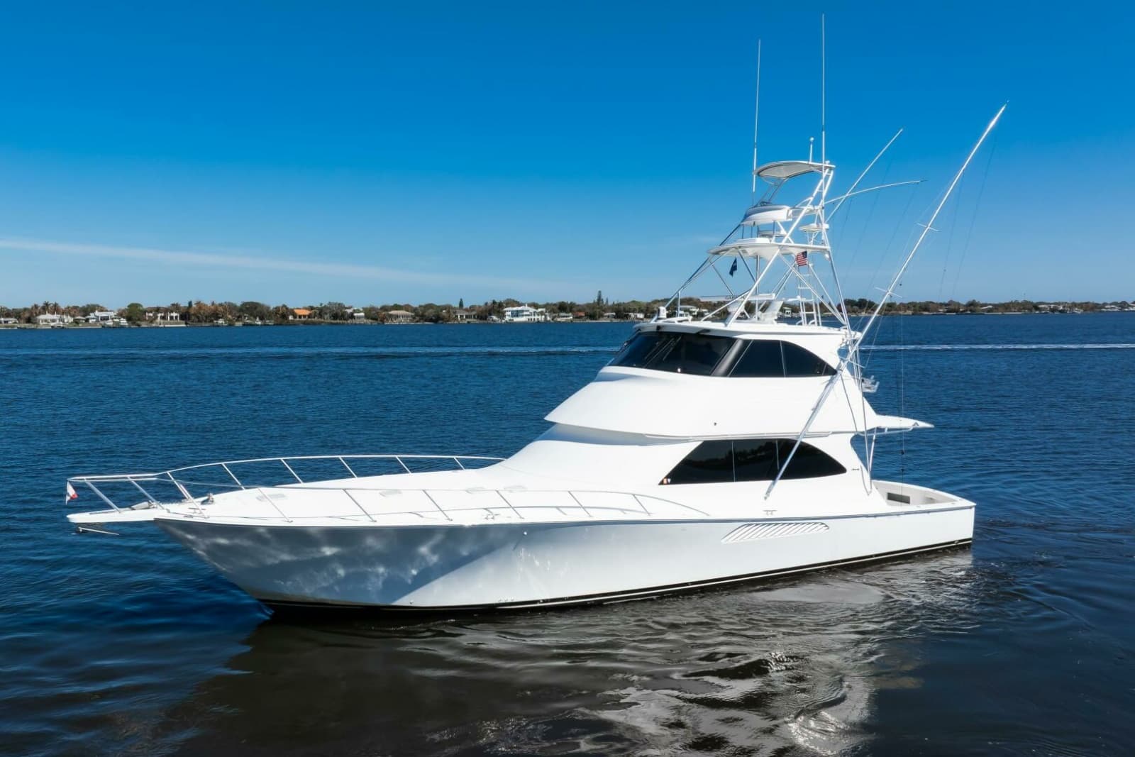 2009 Viking 64 Enclosed Bridge w/ Tower - Photo 3