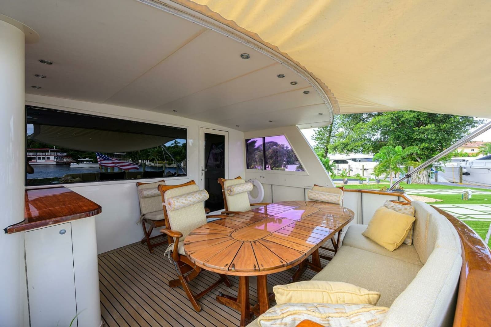 1991 Hatteras 78 Cockpit Motor Yacht - Photo 53