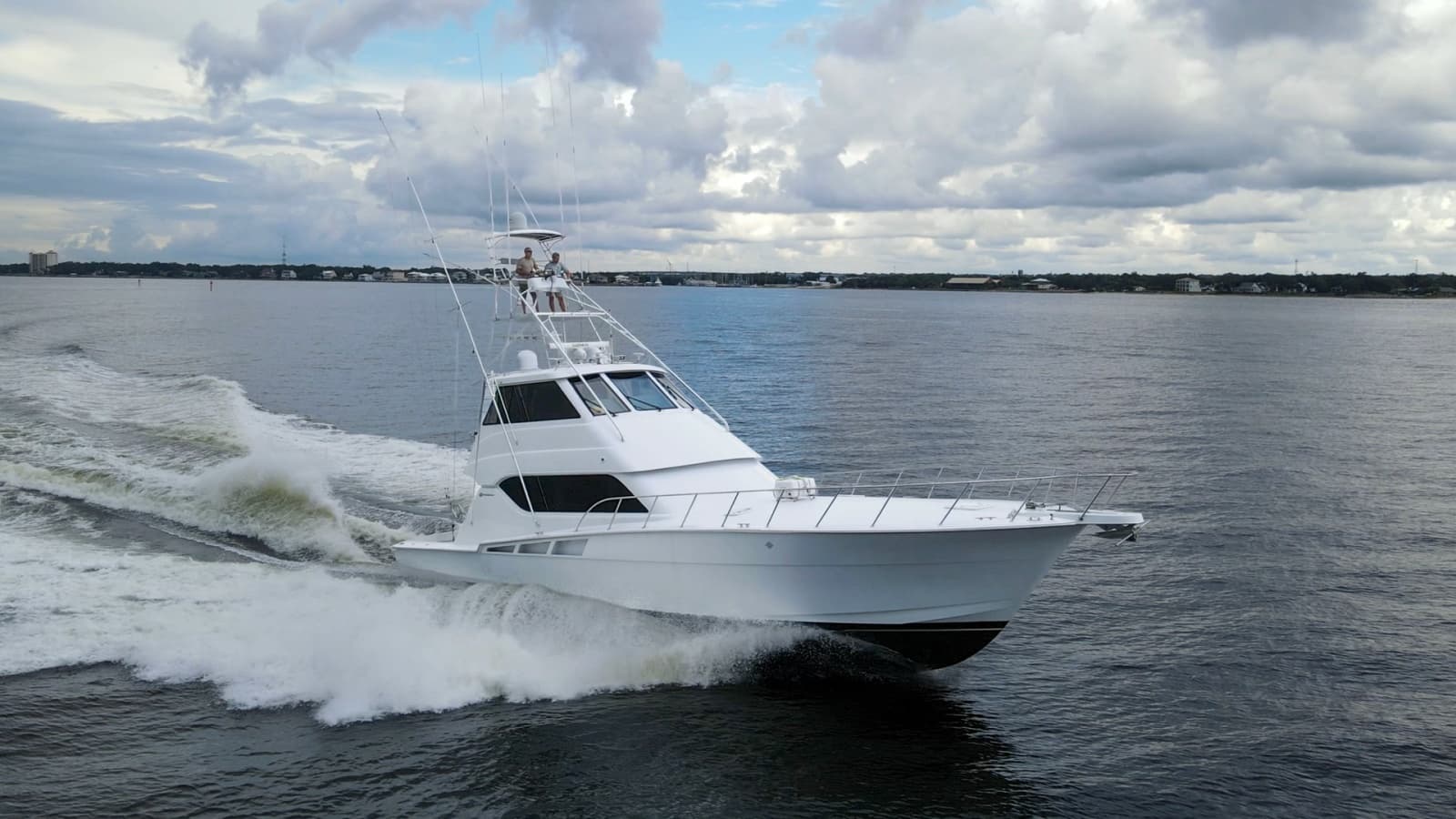 1999 Hatteras 60 Enclosed Bridge Convertible - Photo 68