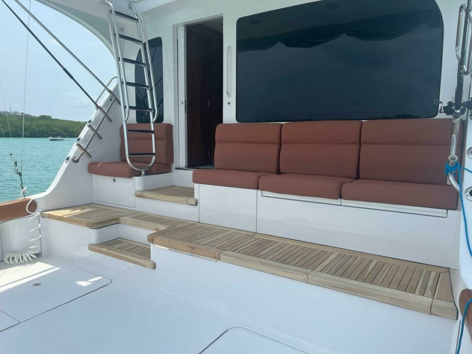 2008 Hatteras 77 Enclosed Bridge - Photo 5