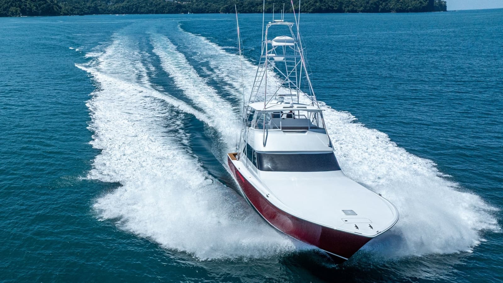 2001 Viking 61 Convertible - Photo 97