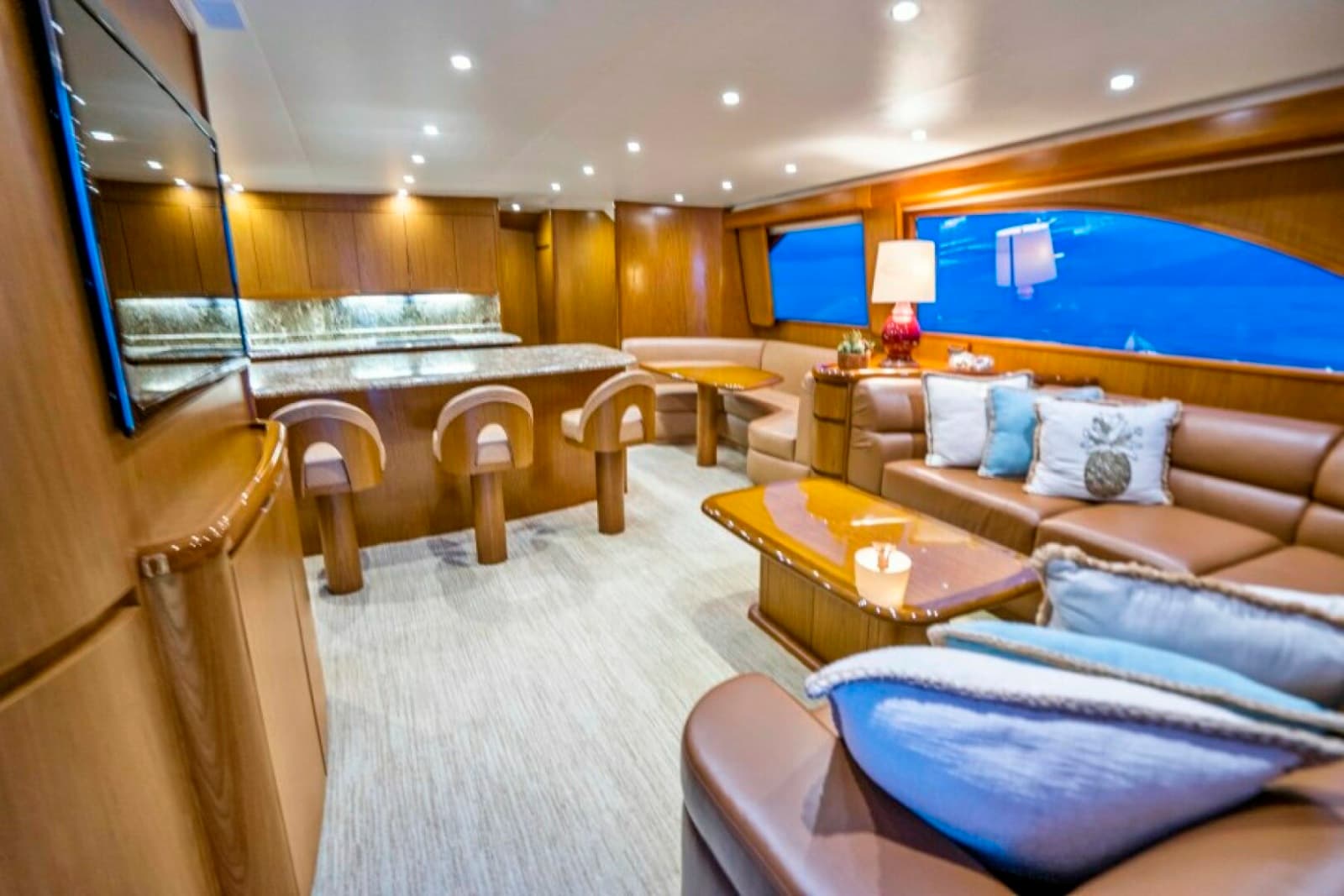2011 Viking 70 Enclosed Bridge - Photo 4
