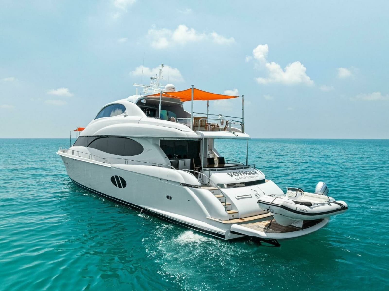 2006 Lazzara Yachts 84 Skylounge - Photo 185