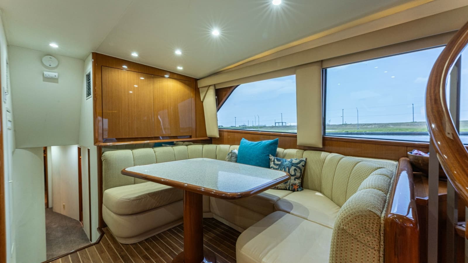 2001 Viking 65 Enclosed Bridge - Photo 8