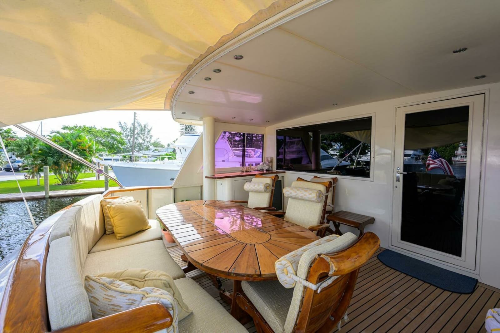 1991 Hatteras 78 Cockpit Motor Yacht - Photo 56