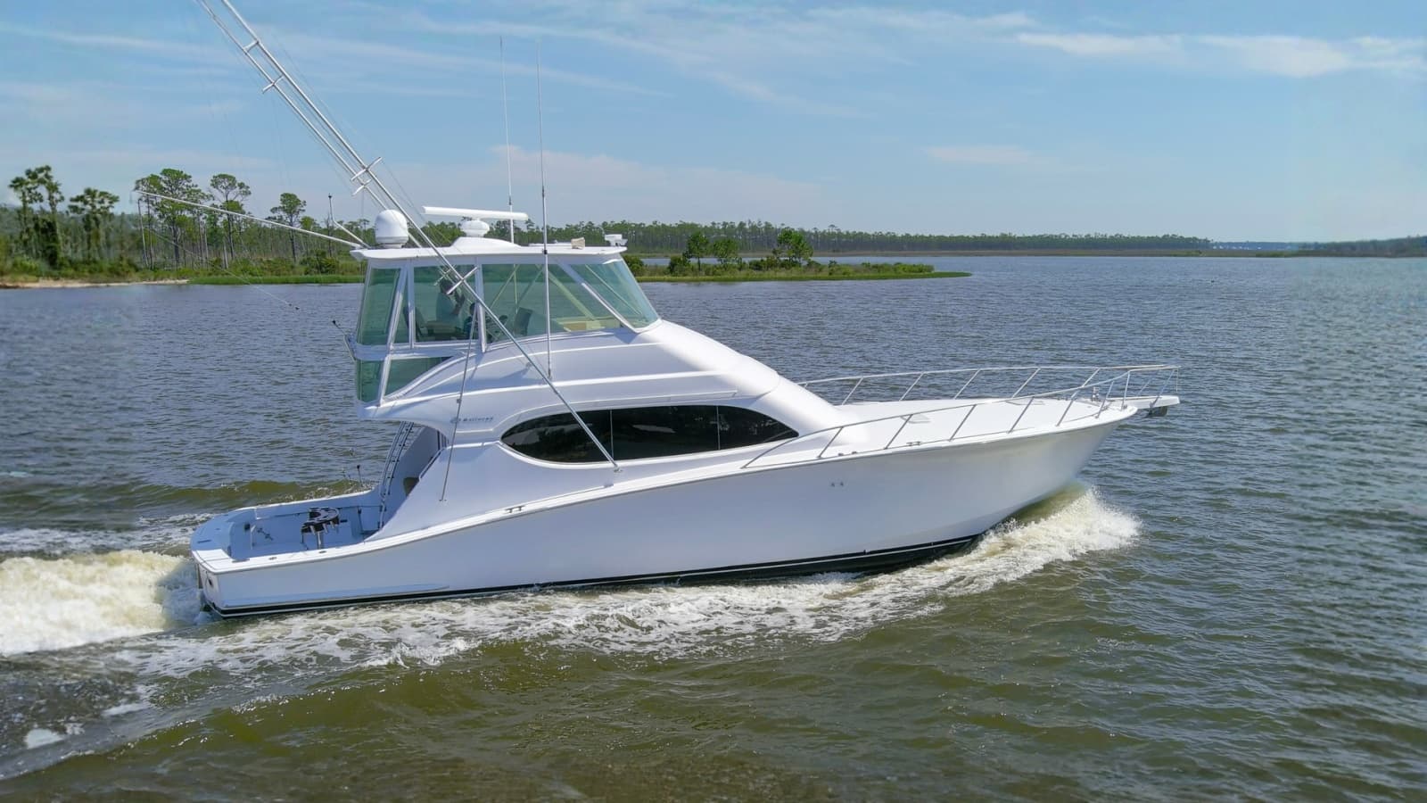 2008 Hatteras 54 Convertible - Photo 2