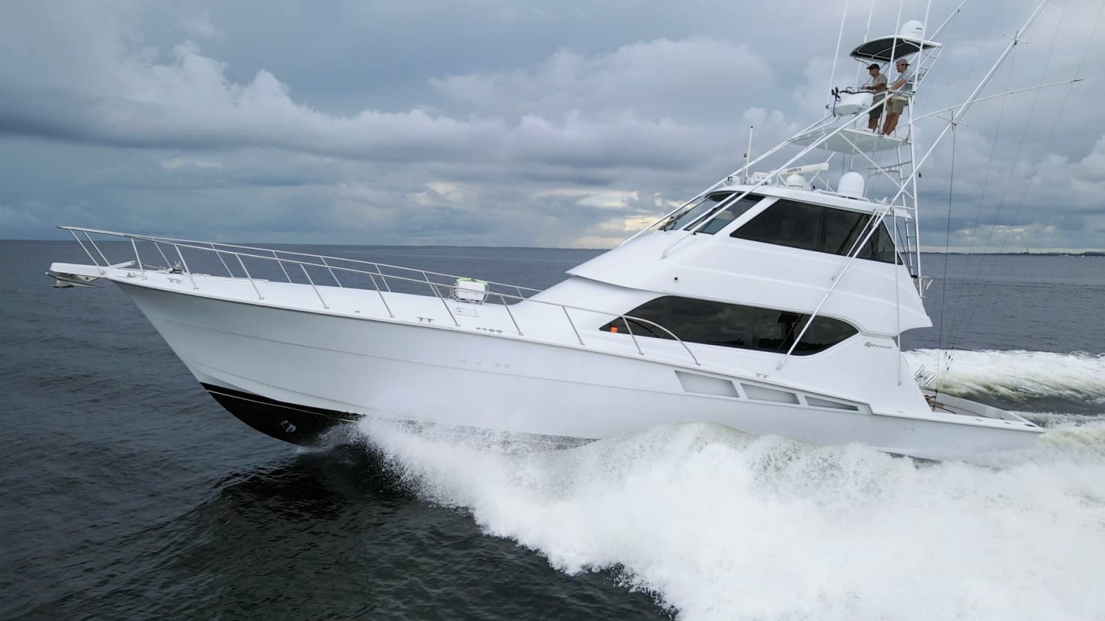 1999 Hatteras 60 Enclosed Bridge Convertible - Photo 66