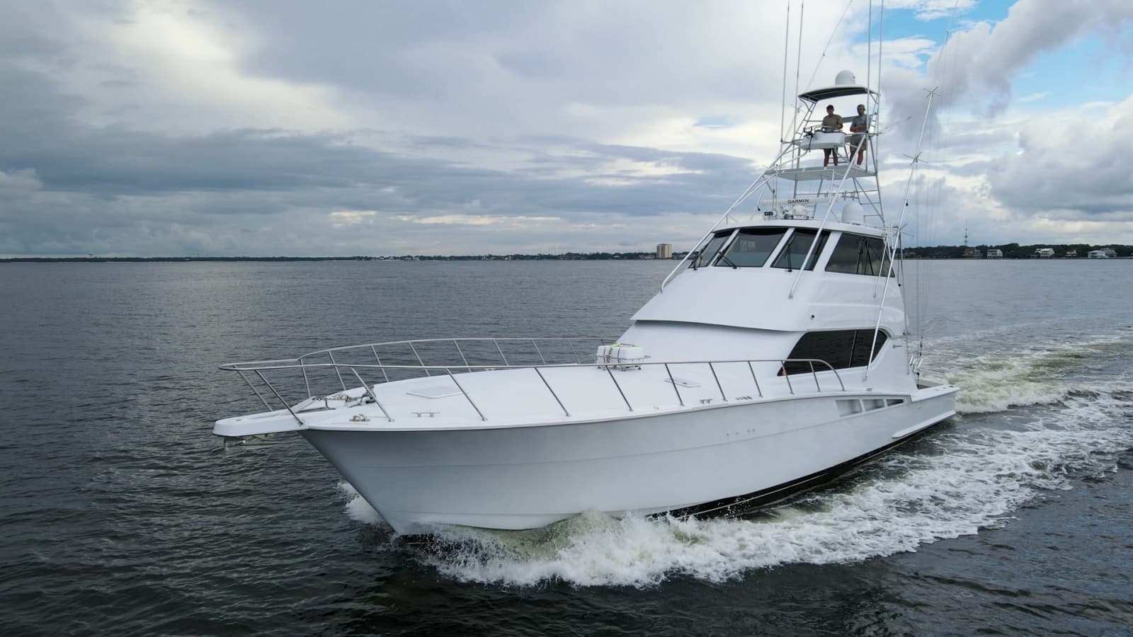 1999 Hatteras 60 Enclosed Bridge Convertible - Photo 64