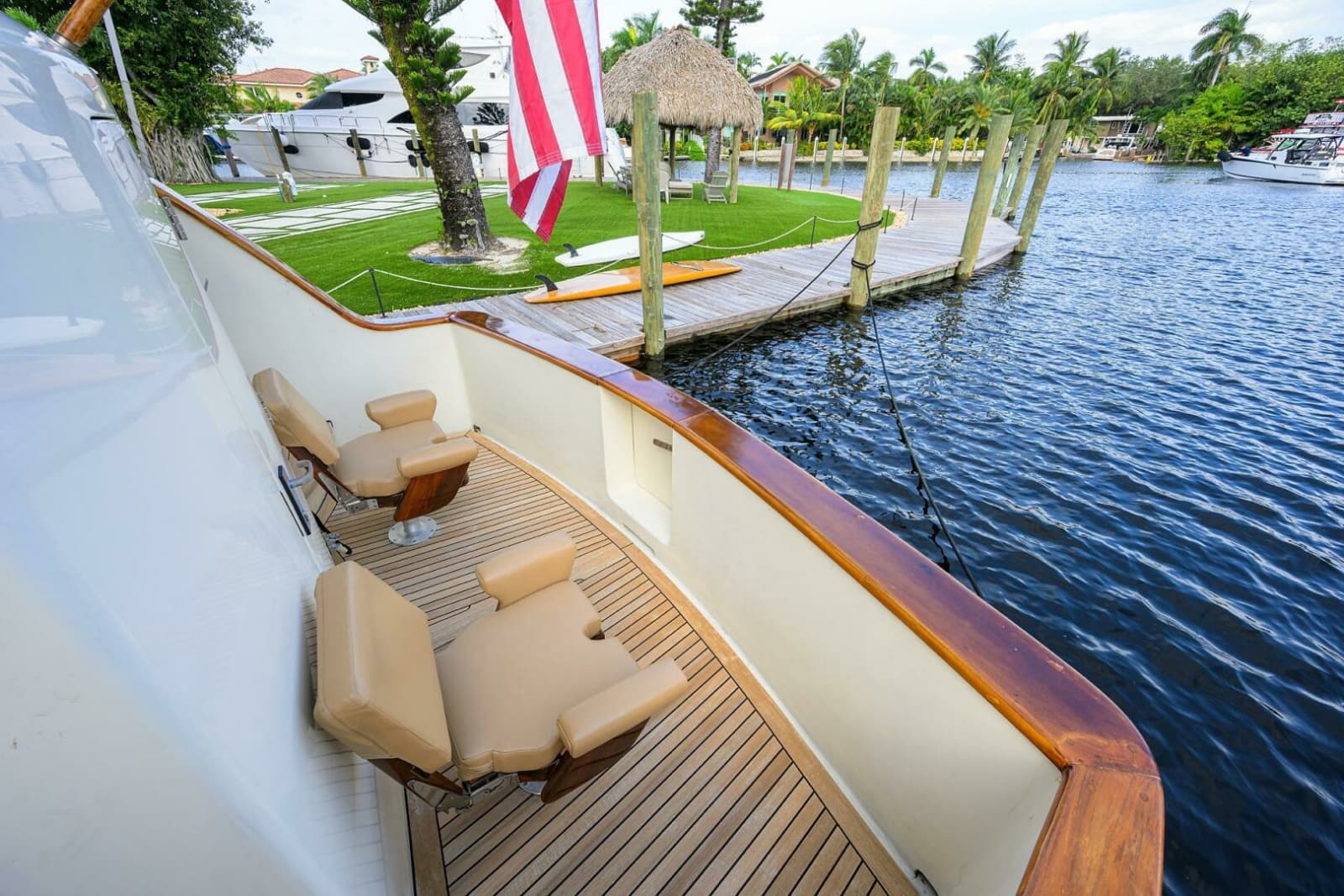 1991 Hatteras 78 Cockpit Motor Yacht - Photo 49