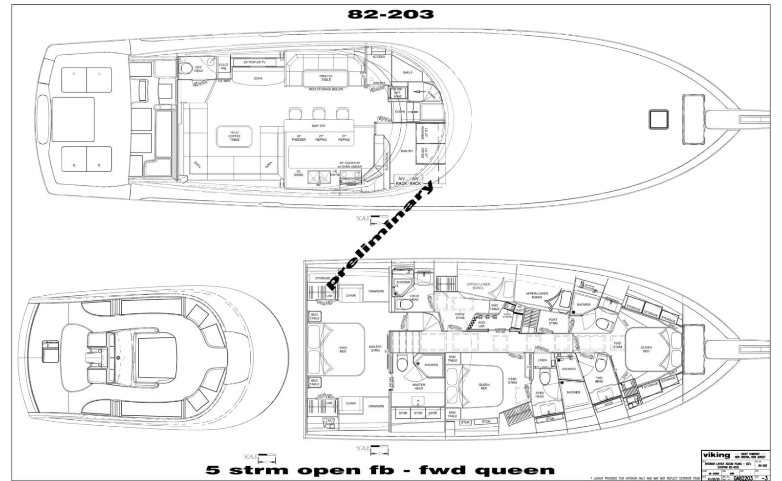 2025 Viking 82 Convertible - Photo 87