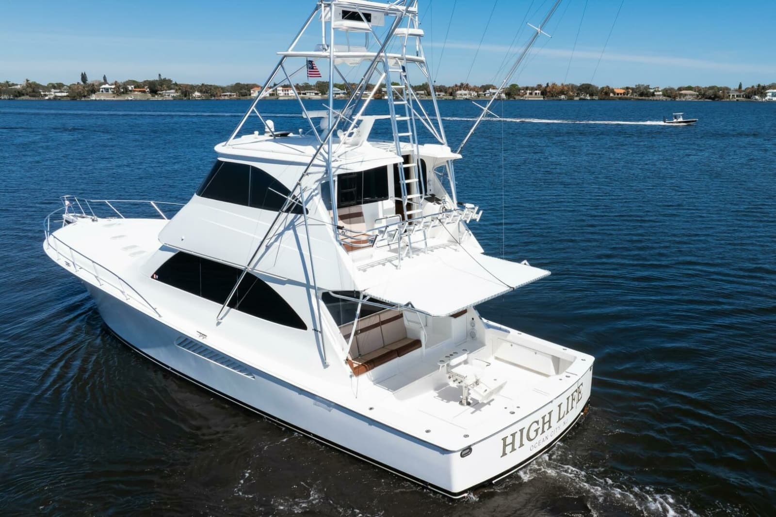 2009 Viking 64 Enclosed Bridge w/ Tower - Photo 2
