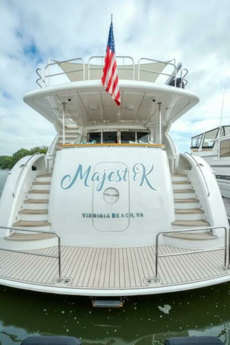 2007 Hatteras 80 Enclosed Bridge - Photo 2
