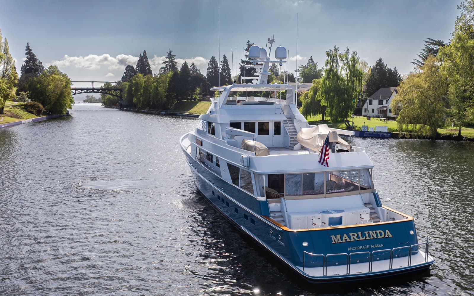 1989 Delta Marine Flybridge Motoryacht - Photo 7