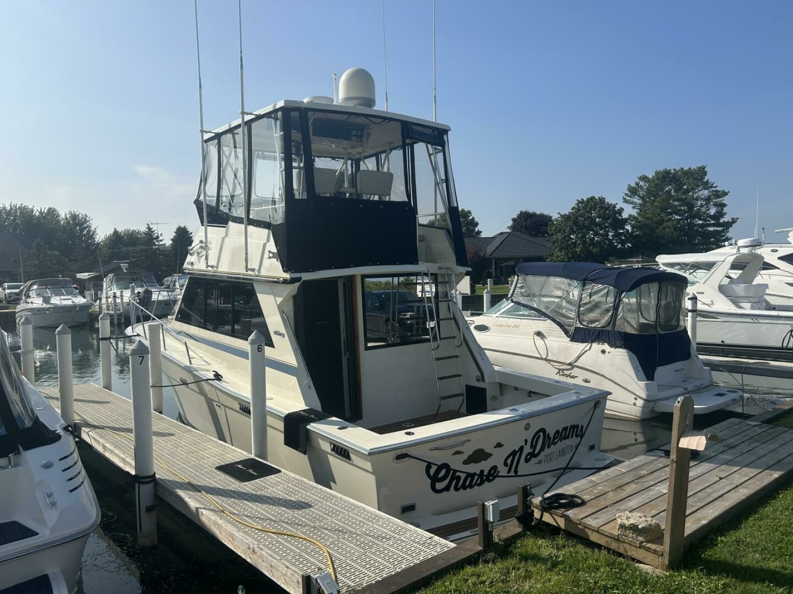 1986 Viking Boats 35 Convertible - Photo 5