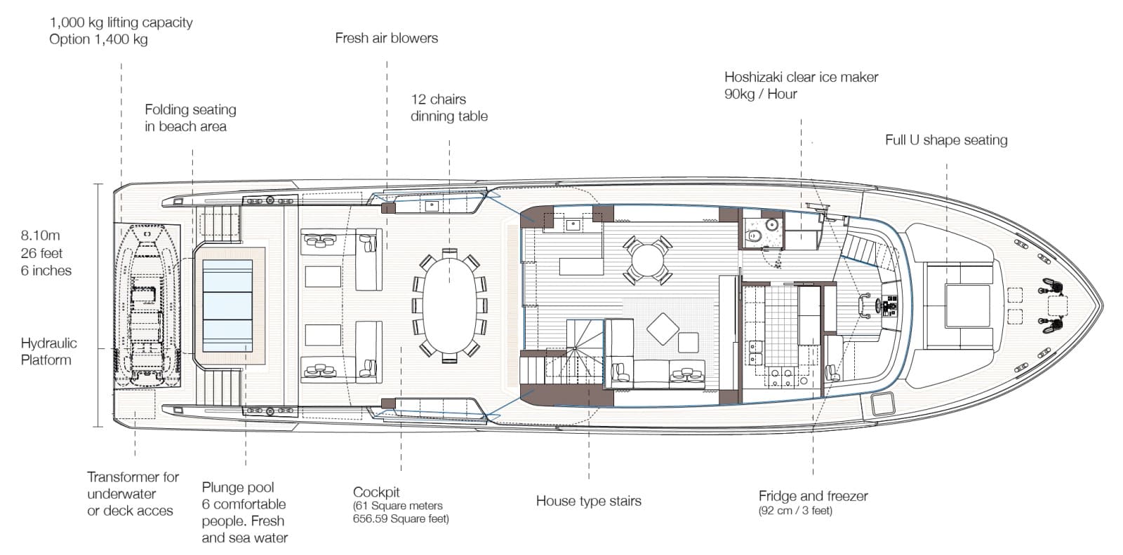 2022 Alpha Custom Yachts Spritz - Photo 45